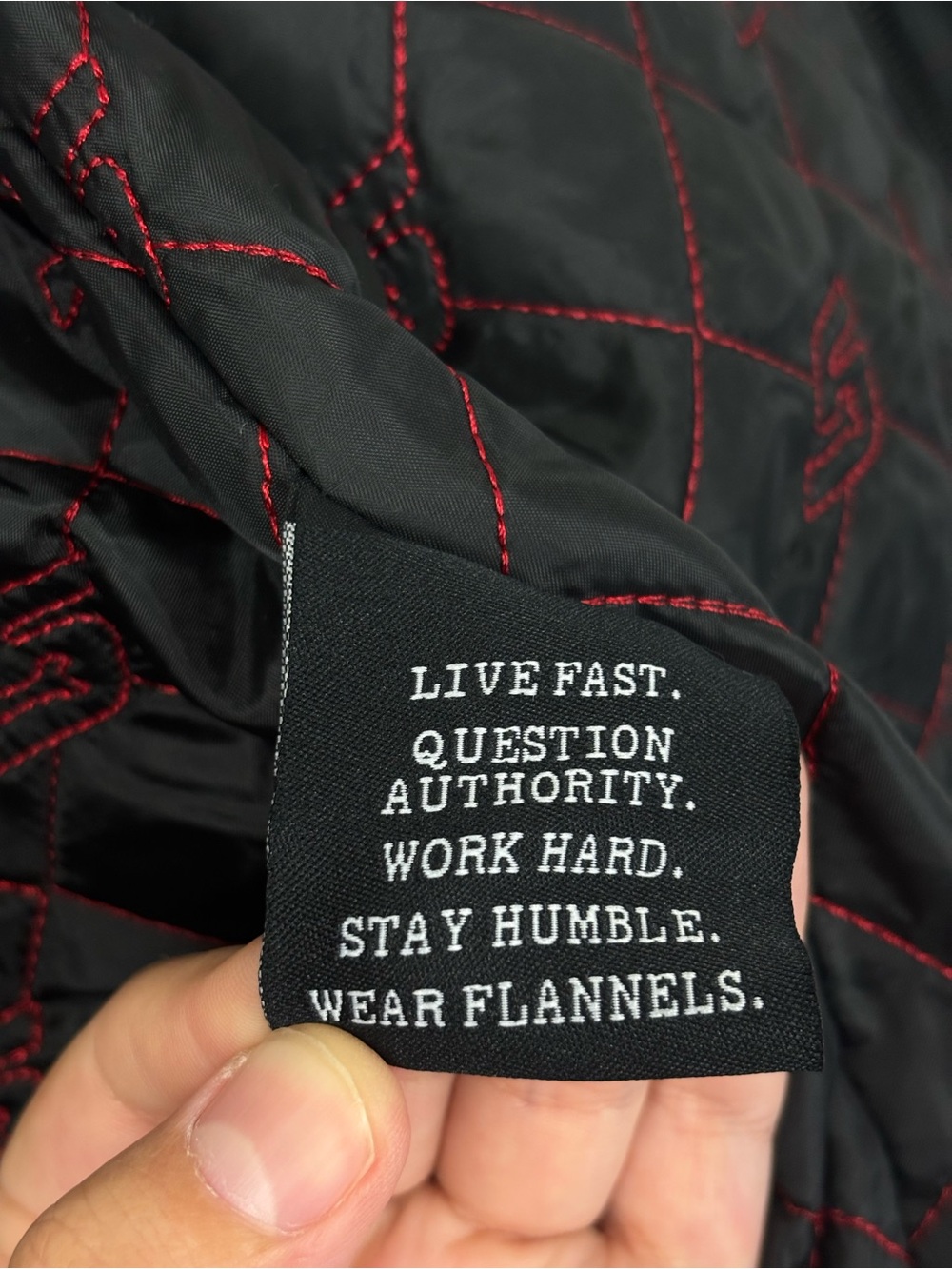 DIXXON FORM AND FUNCTION LIMITED EDITION SNAP ON QUILTED JACKET DUPE LARGE - Picture 10 of 12